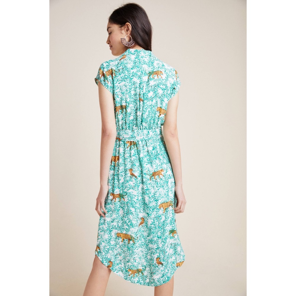 NWT Anthropologie Jungle Catherine Shirt Dress - Picture 2 of 7